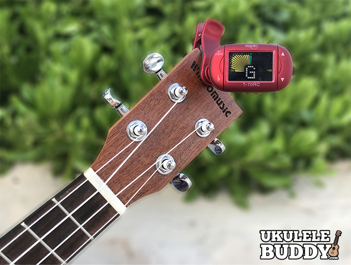 chromatic ukulele tuner online mic